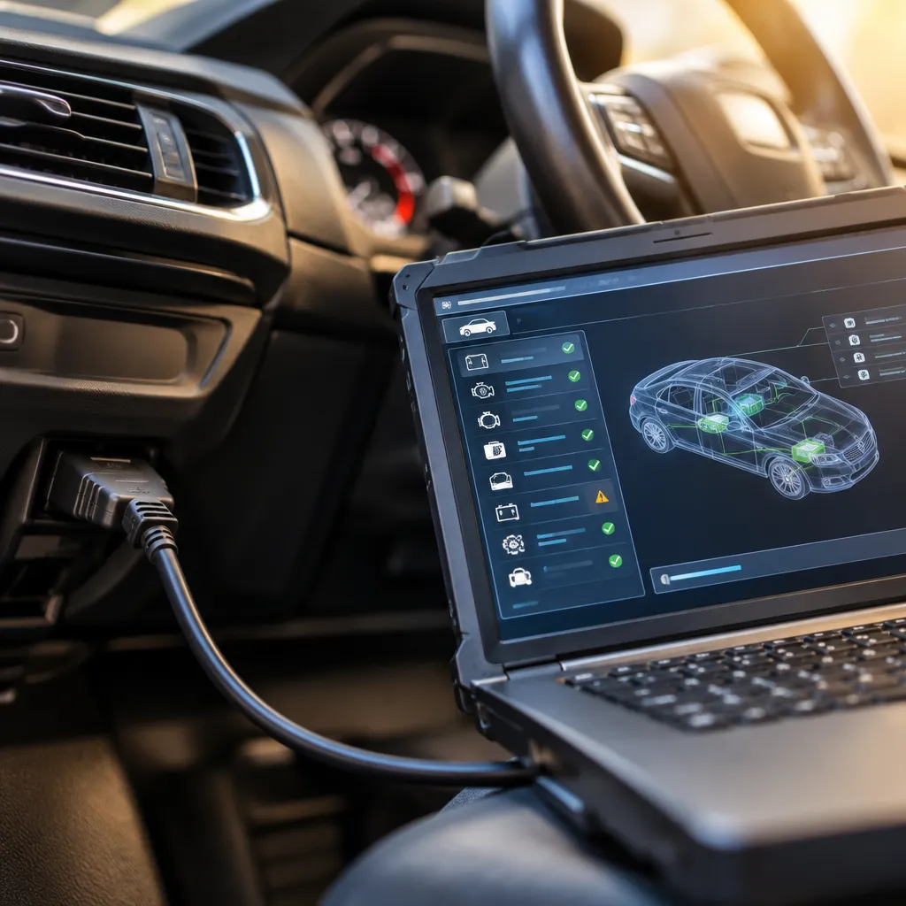 Diagnostic électronique automobile avec valise de diagnostic à Pertuis - Provence Décalaminage